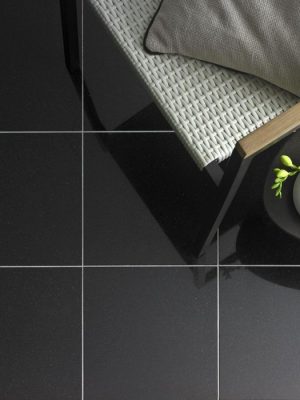 Placi Granit Negru Lucios 40x40x1.5
